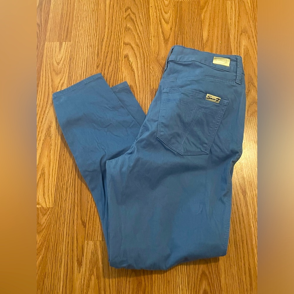 Seven blue skinny pants. Size 8. New without tags.